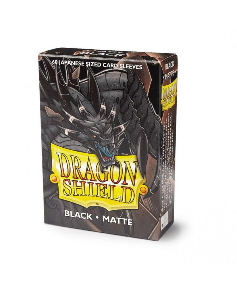 Dragon Shields Japanese: (60) Matte Black Card Sleeves