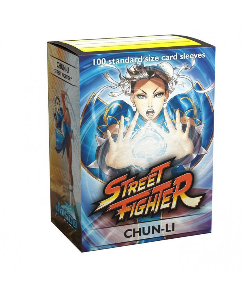 Dragon Shield Art Street Fighter Chun-Li Card Sleeves Game On Games Dragon Shield Art Street Fighter Chun-Li Card Sleeves Game On Games