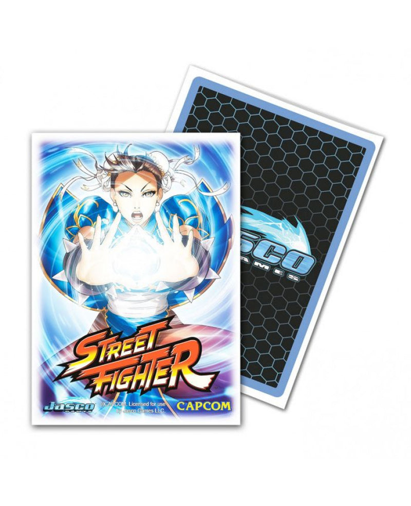 Dragon Shield Art Street Fighter Chun-Li Card Sleeves Game On Games Dragon Shield Art Street Fighter Chun-Li Card Sleeves Game On Games