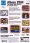 Athens 2004 Playstation 2 Back Cover