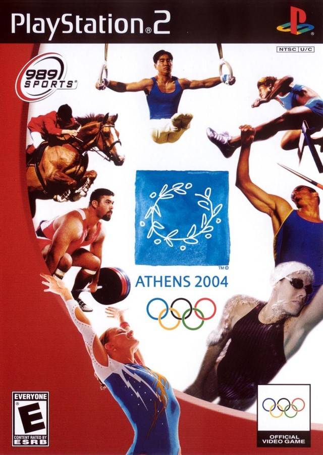 Athens 2004 Playstation 2 Front Cover