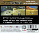 ATV Racers Playstation 1 Back  Cover