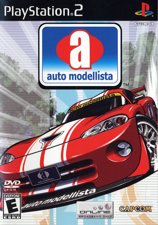 Auto Modellista Playstation 2 Front Cover