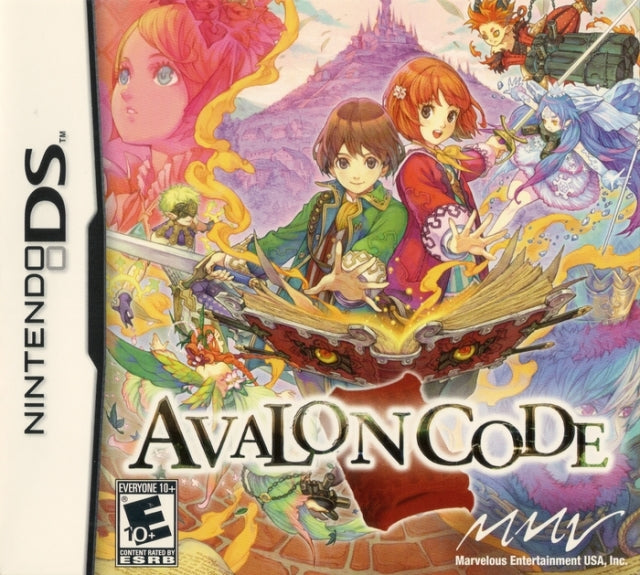 Avalon Code Nintendo DS Front Cover