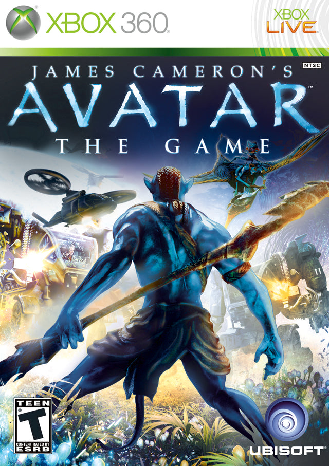 Avatar the Game Xbox 360 Front Cover