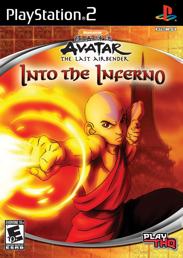 Avatar the Last Airbender Into The Inferno  - Playstation 2 Pre-Played
