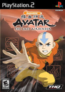 Avatar the Last Airbender Playstation 2 Front Cover