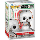 Pop! Star Wars Holiday - C-3PO Snowman 559