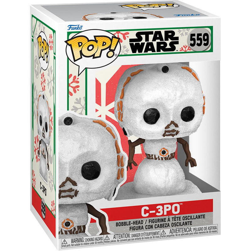 Pop! Star Wars Holiday - C-3PO Snowman 559