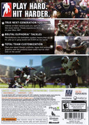 Backbreaker Xbox 360 Back Cover