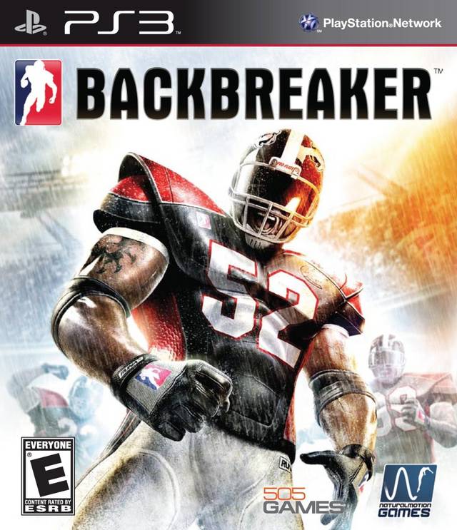 Backbreaker Playstation 3 Front Cover