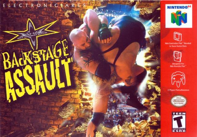Backstage Assault Nintendo 64 Front Cover
