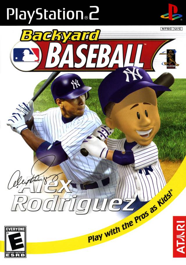 Backyard Baseball Playstation 2 Front Cover