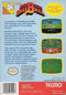 Bad News Baseball Nintendo Entertainment System NES Back Cover