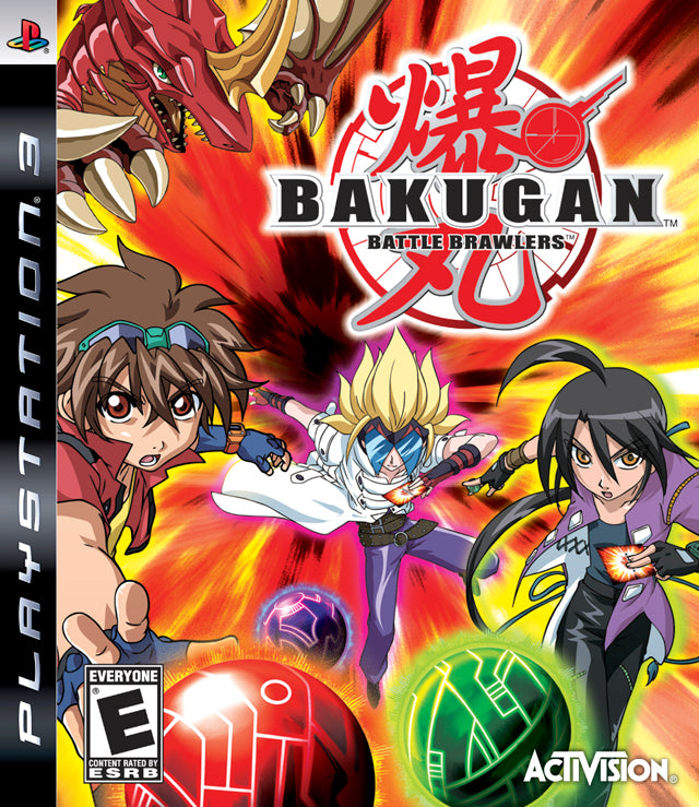 Bakugan Battle Brawlers Playstation 3 Front Cover