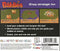 Baldies Playstation 1 Back Cover