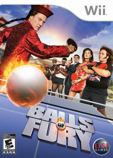 Balls of Fury Nintendo Wii Front Cover