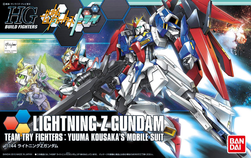 #40 Lightning Z Gundam "Gundam Build Fighters Try", Bandai HGBF 1/144