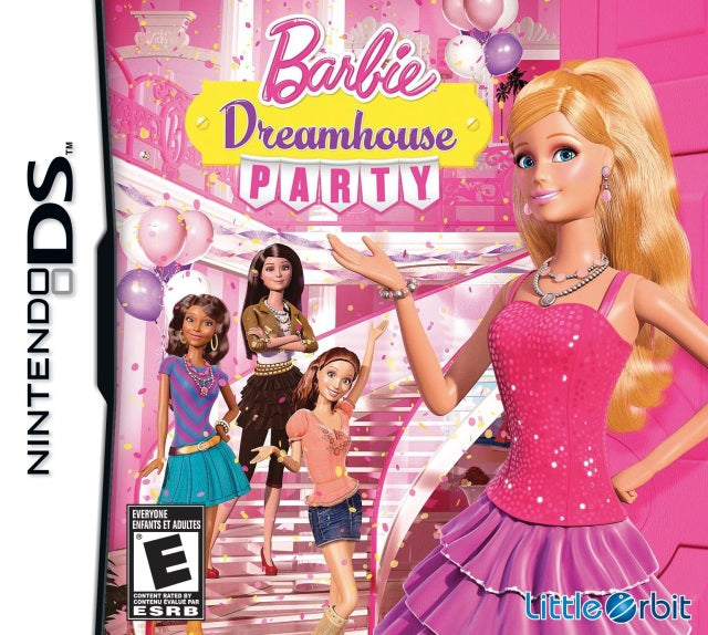 Barbie Dreamhouse Party Nintendo DS Front Cover