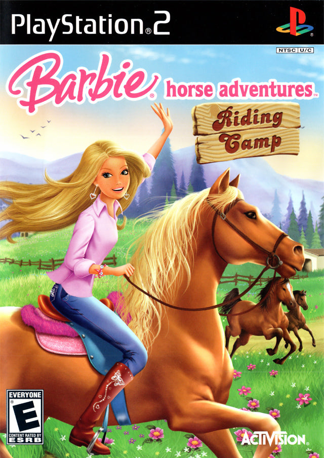 Barbie Horse Adventures Riding Camp Playstation 2 Front Cover