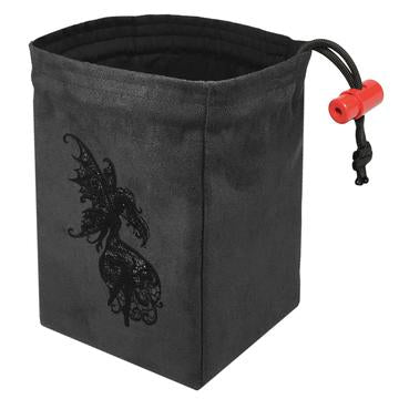Embroidered Dice Bag - Baroque Dark Fairy