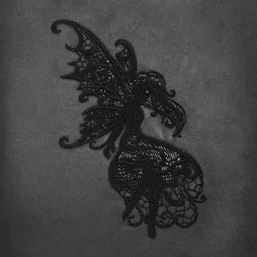 Embroidered Dice Bag - Baroque Dark Fairy