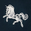 Embroidered Dice Bag - Baroque Unicorn
