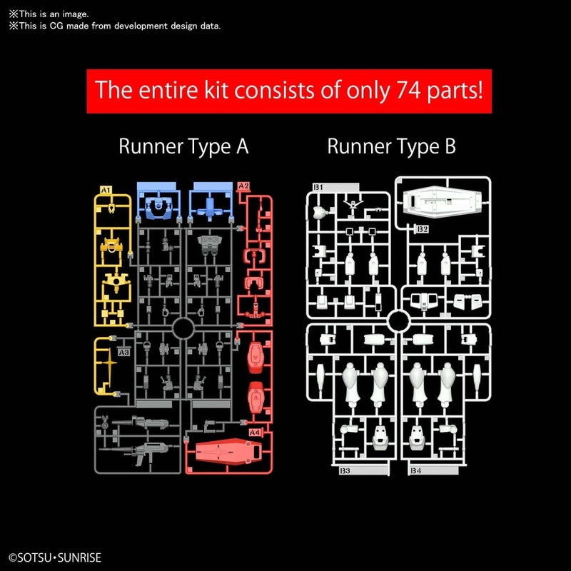 1/144 RX-78-2 Gundam "Mobile Suit Gundam", Bandai Spirits Entry Grade