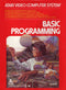 Basic Programming Atari Front Cover