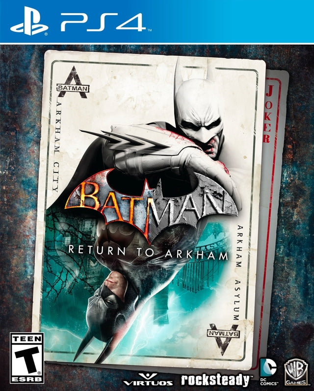 Batman Return to Arkham Playstation 4 Front Cover