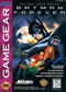 Batman Forever Sega Game Gear Front Cover