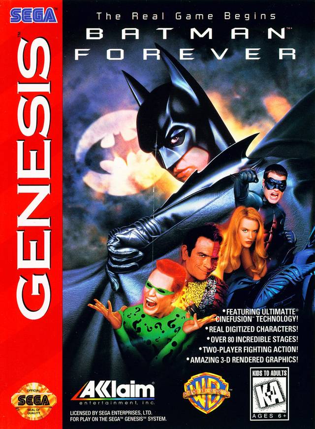 Batman Forever - Sega Genesis Pre-Played