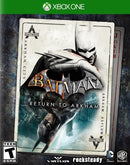 Batman Return to Arkham Xbox One Back Cover