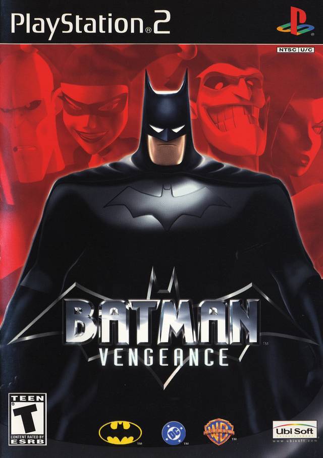 Batman Vengeance Playstation 2 Front Cover