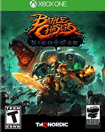 Battle Chasers Nightwar Xbox One Front Cover