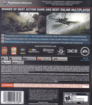 Battlefield 3 Playstation 3 Back Cover