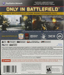 Battlefield 4 Playstation 3 Back Cover