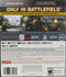 Battlefield 4 Playstation 3 Back Cover