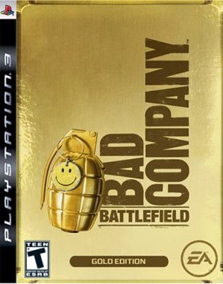 Battlefield Bad Company Gold Edition Playstation 3 Front Cover