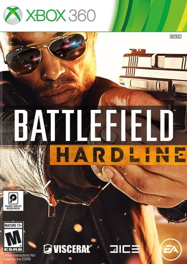 Battlefield Hardline Front Cover - Xbox 360 Pre-Played