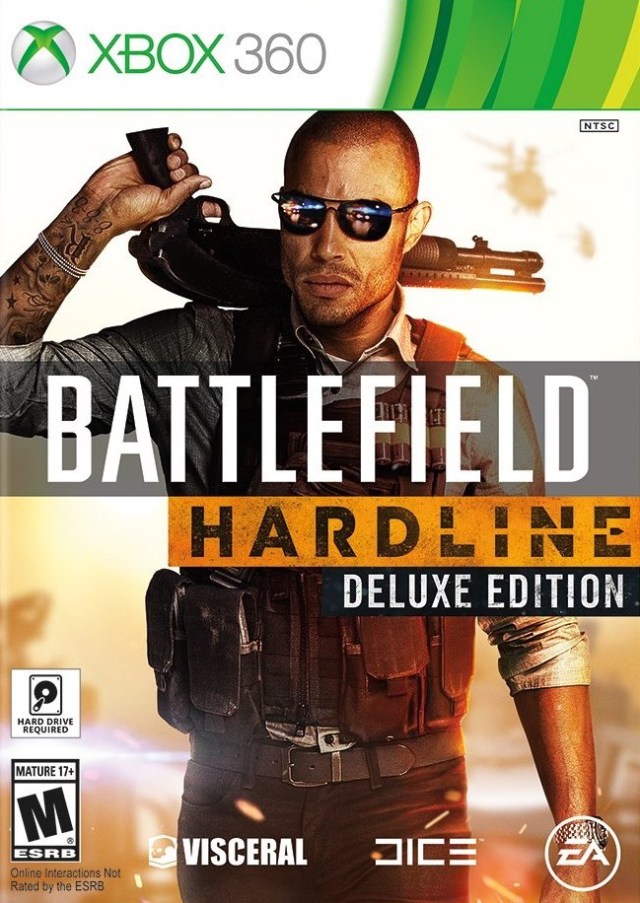 Battlefield Hardline Deluxe Edition Xbox 360 Front Cover