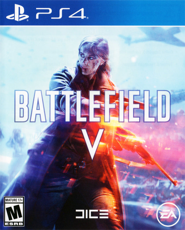 Battlefield V Playstation 4 Front Cover