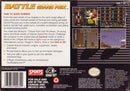 Battle Grand Prix Super Nintendo SNES Back Cover