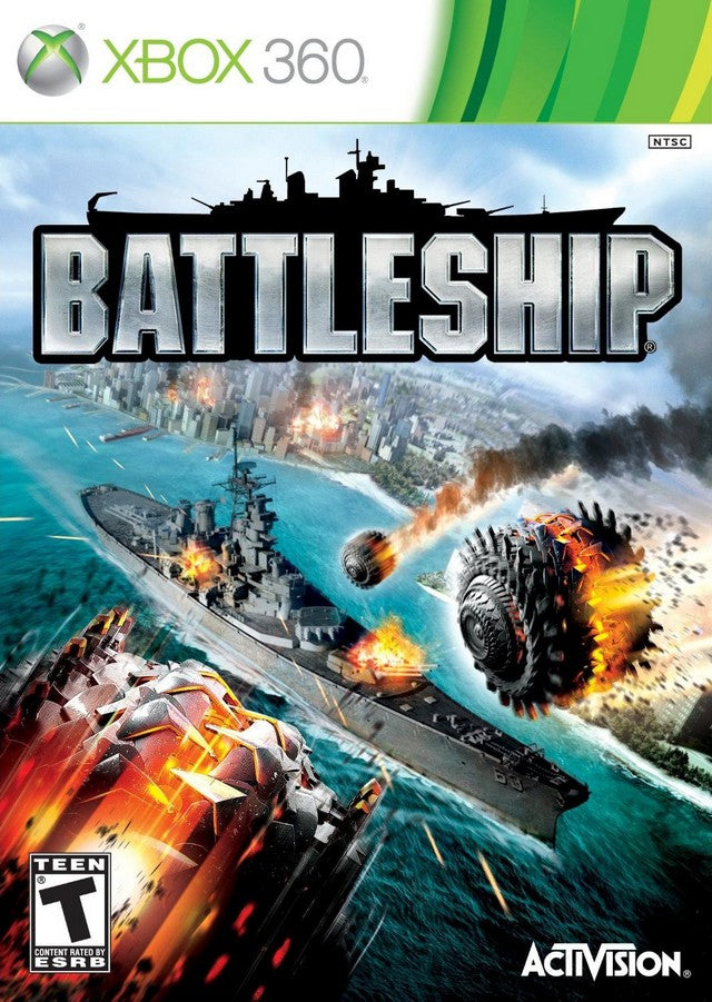 Battleship 2012 Xbox 360 Front Cover