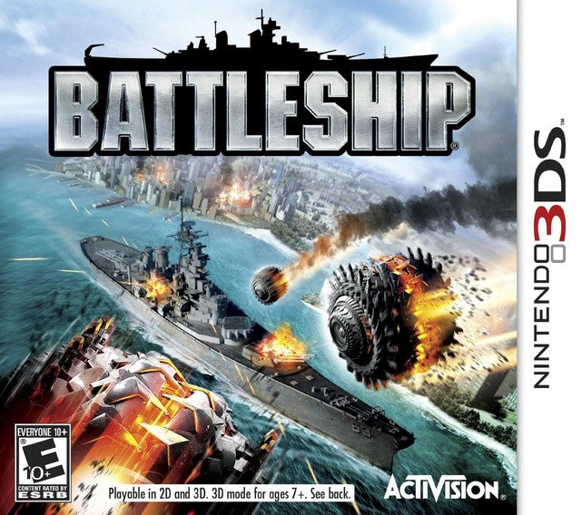 Battleship Nintendo 3DS Front Cover