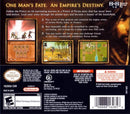 Battles Prince of Persia Nintendo DS Back Cover
