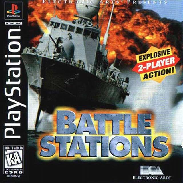 Battle Stations Playstation 1 Front Cover