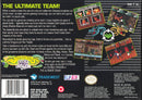 Battletoads Double Dragon Super NIntendo SNES Back Cover