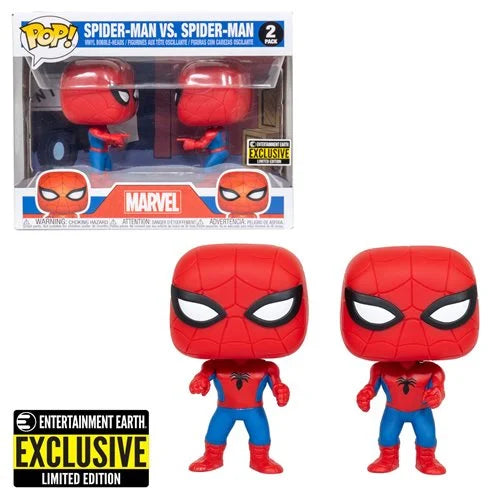 Pop! Spider-Man Imposter 2-Pack Entertainment Earth Exclusive