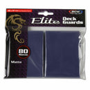 BCW Elite Deck Guards: Matte Blue (80)